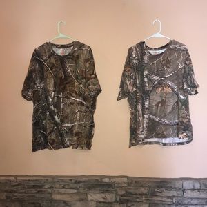Two 3xl game winner camo T-shirt’s